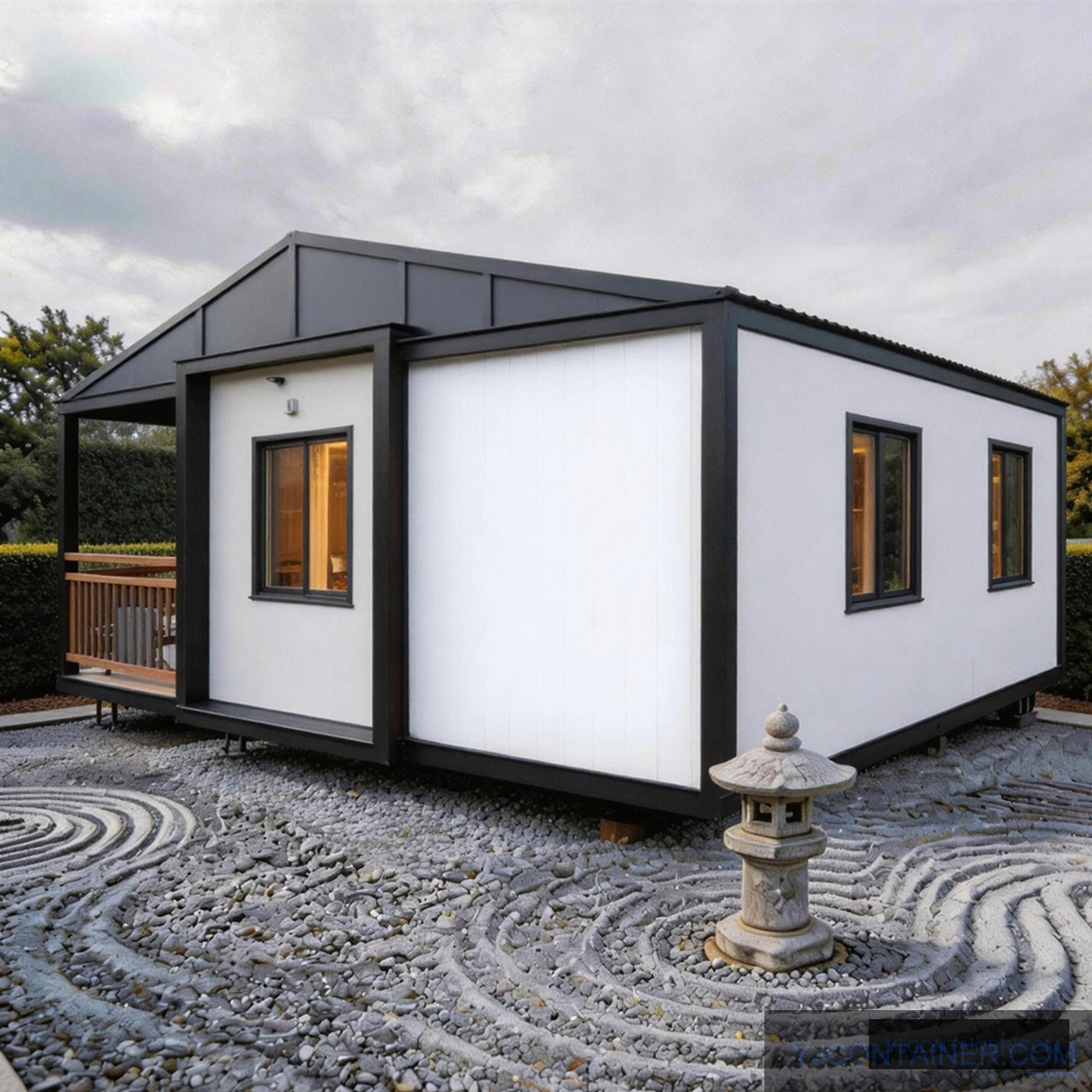 Easy Install Mobile Tiny House 20ft Expandable Container House with Bedroom Kitchen Living Room Minimalist Prefab Design - 图片 3