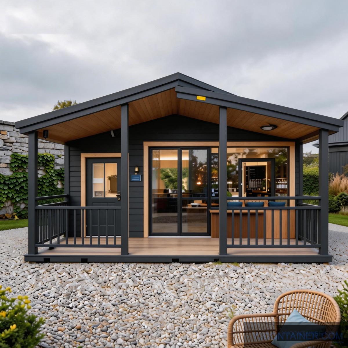 Easy Install Mobile Tiny House 20ft Expandable Container House with Bedroom Kitchen Living Room Minimalist Prefab Design - 图片 5