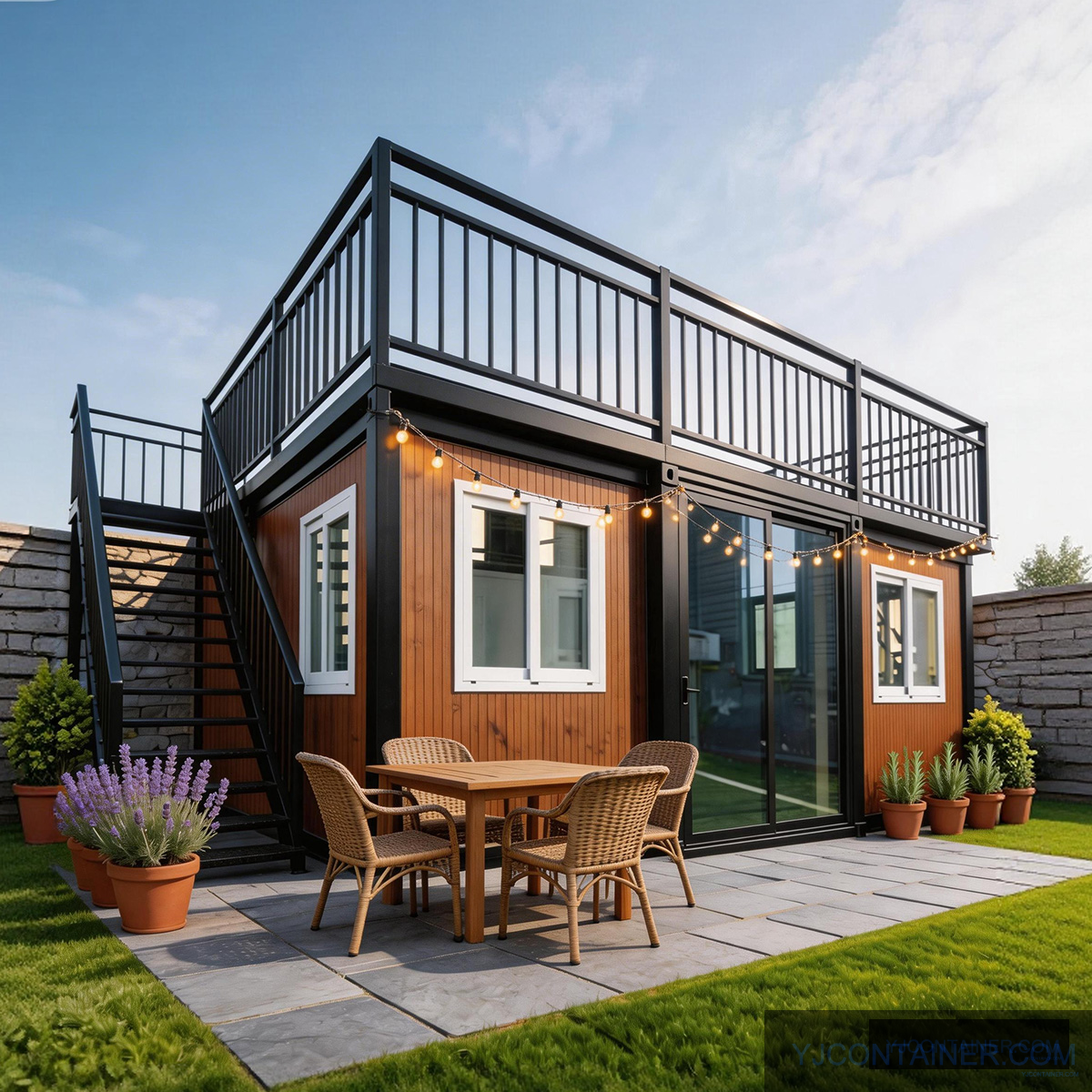 Easy Install Mobile Tiny House 20ft Expandable Container House with Bedroom Kitchen Living Room Minimalist Prefab Design - 图片 6