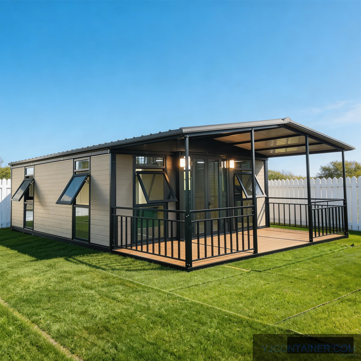 Easy Install Mobile Tiny House 20ft Expandable Container House with Bedroom Kitchen Living Room Minimalist Prefab Design - 图片 7